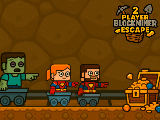 Preview of 2 Player BlockMiner Escape